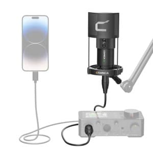 میکروفون استودیویی کامیکا مدل STA-X2 رابط XLR — تصویر ۴