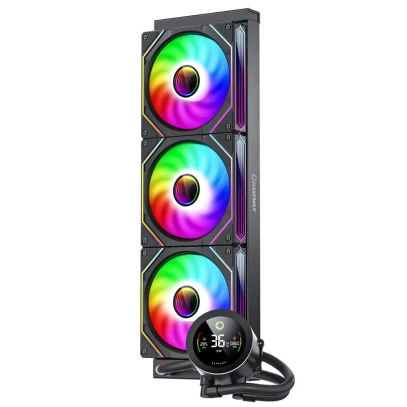 خنک کننده مایع پردازنده گیم مکس IceBurg 360 Digital BK — تصویر ۲