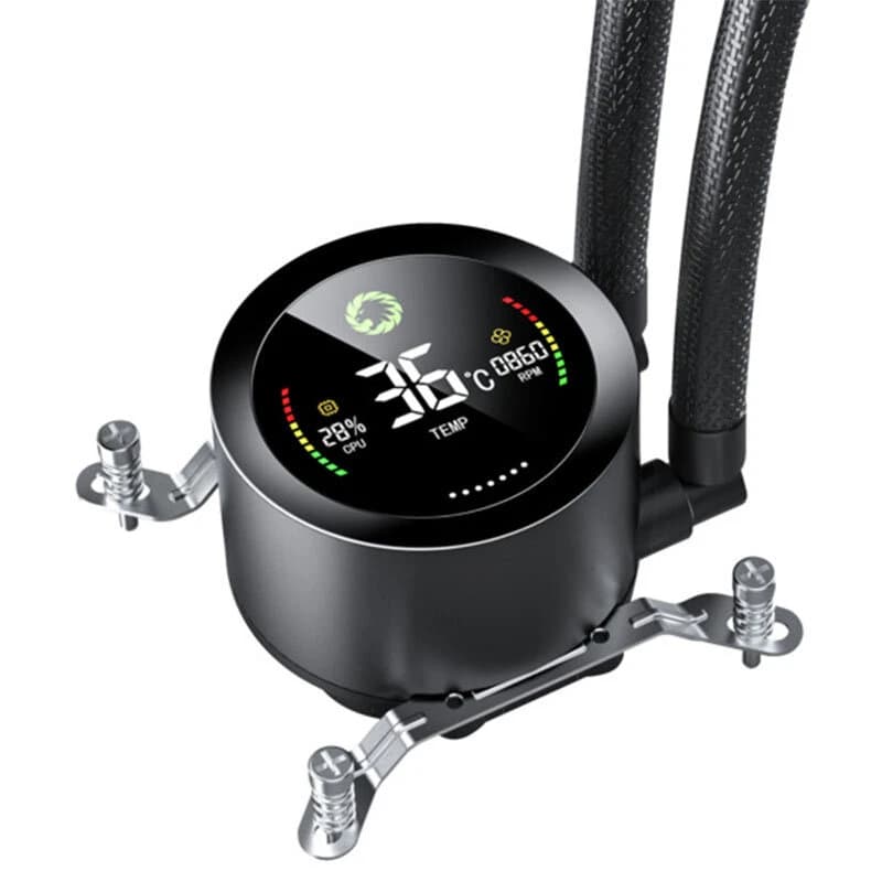 خنک کننده مایع پردازنده گیم مکس IceBurg 360 Digital BK — تصویر ۷