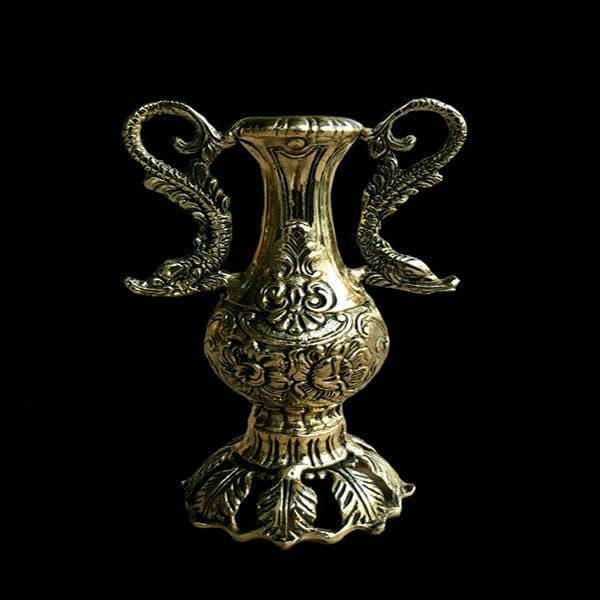 گلدان رومیزی برنز کوچک