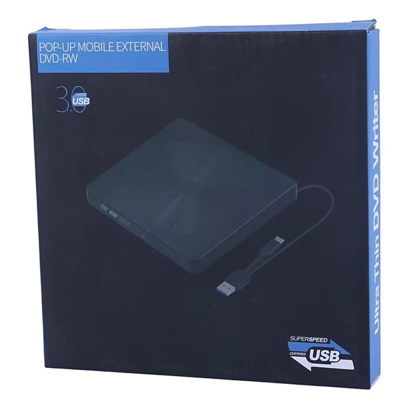 DVD رایتر اکسترنال اولترا تین Ultra Thin ECD829 Type-C / USB3.0 کد 1 — تصویر ۲