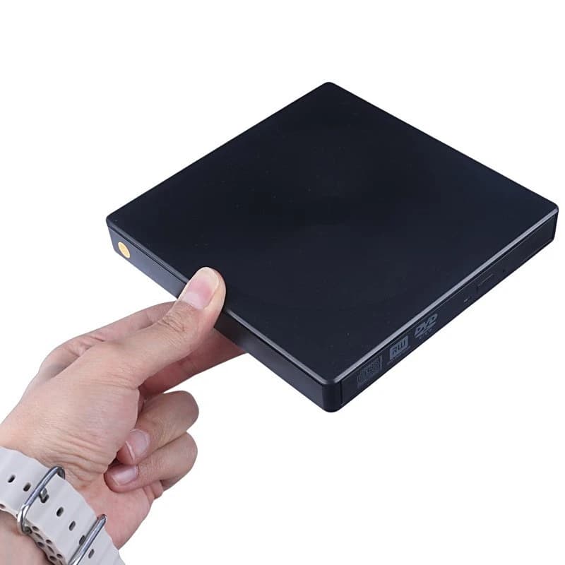 DVD رایتر اکسترنال اولترا تین Ultra Thin ECD829 Type-C / USB3.0 کد 1 — تصویر ۴