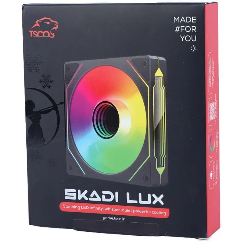 فن کیس تسکو Skadi Lux GFAN 105 سایز 120 میلی متری — تصویر ۲