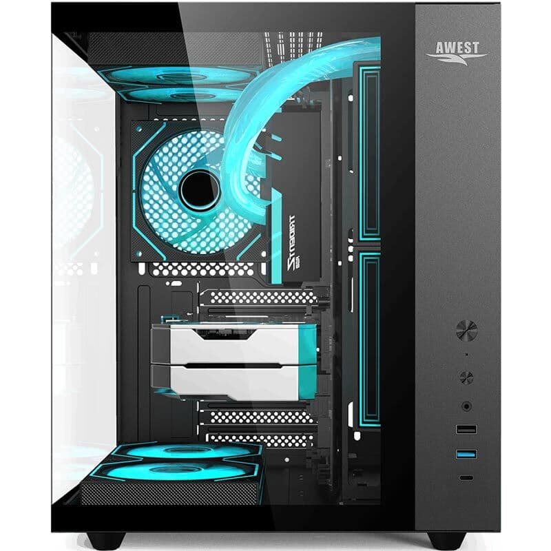 کیس کامپیوتر اوست AQ15-B — تصویر ۲