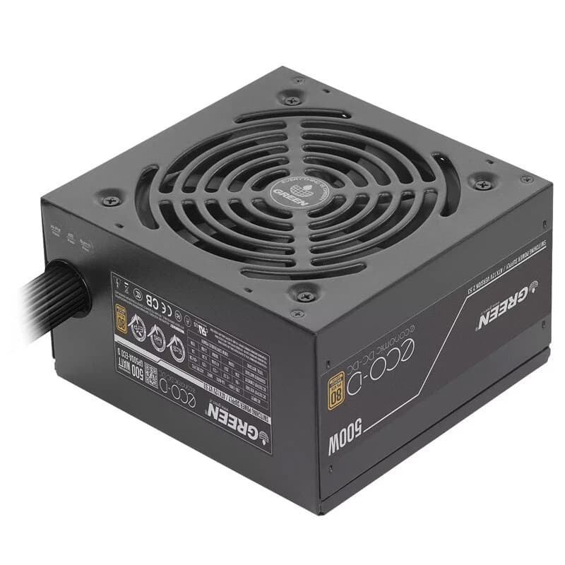 پاور 500 وات گرین Green GP500A-ECO D Bronze — تصویر ۴