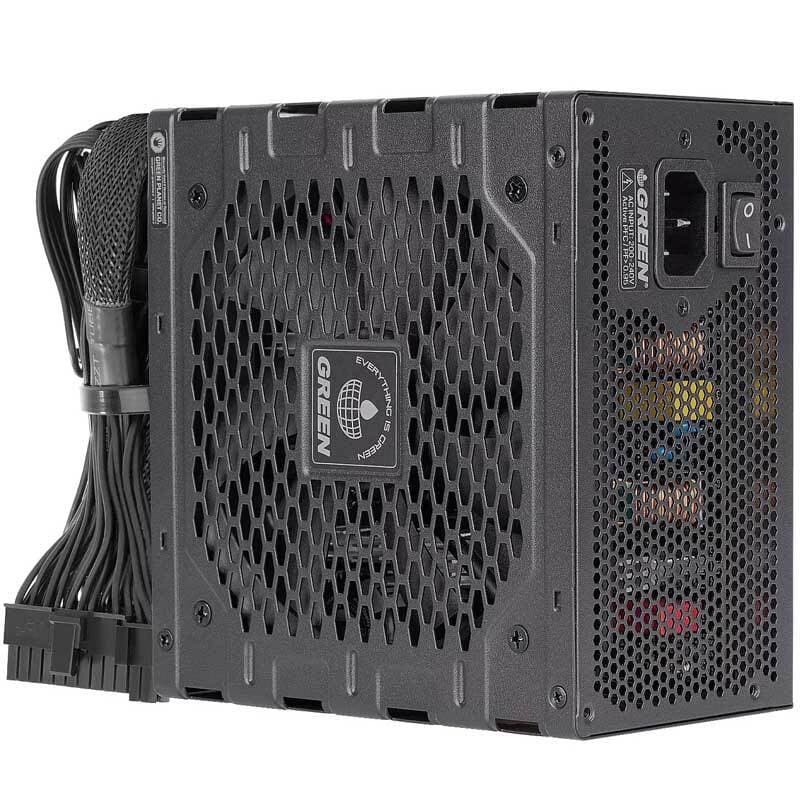 پاور 800 وات گرین Green GP800A-GED V3.1 Bronze — تصویر ۳