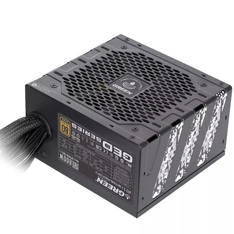 پاور 800 وات گرین Green GP800A-GED V3.1 Bronze — تصویر ۴