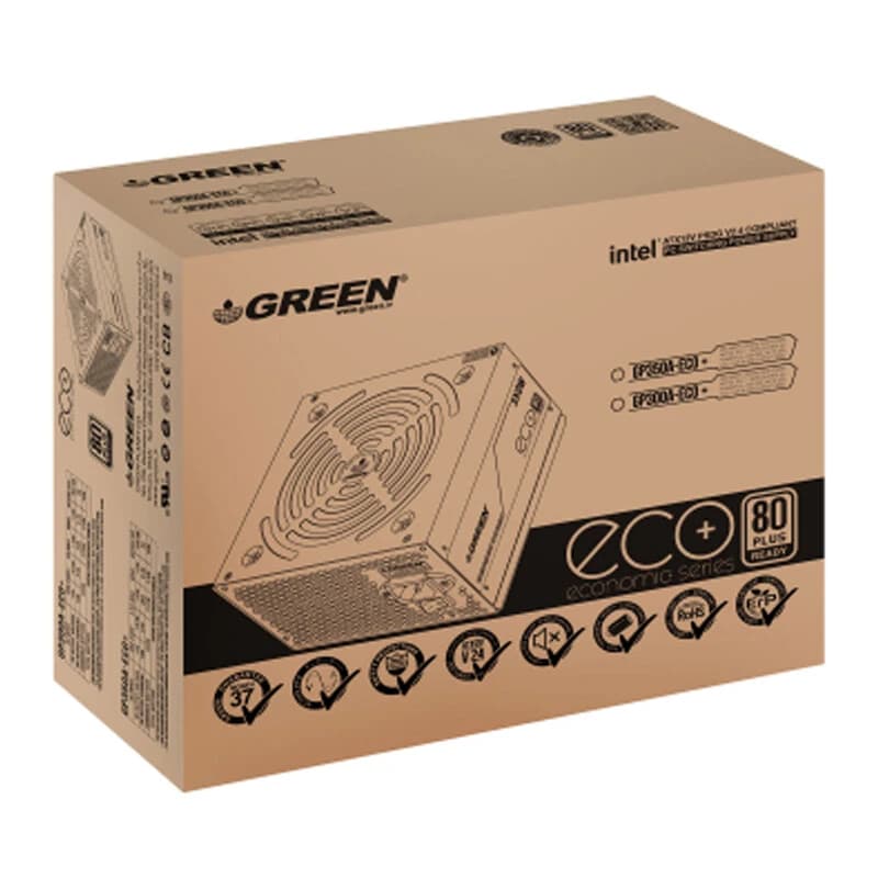 پاور 350 وات گرین Green GP350A-ECO Plus White — تصویر ۲