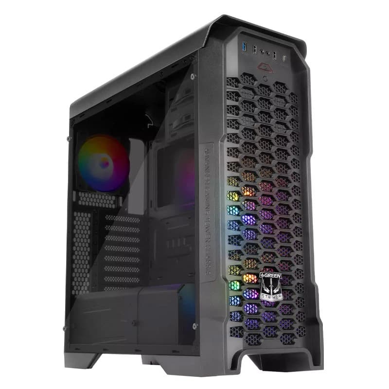 کیس کامپیوتر گرین Striker FRGB — تصویر ۸