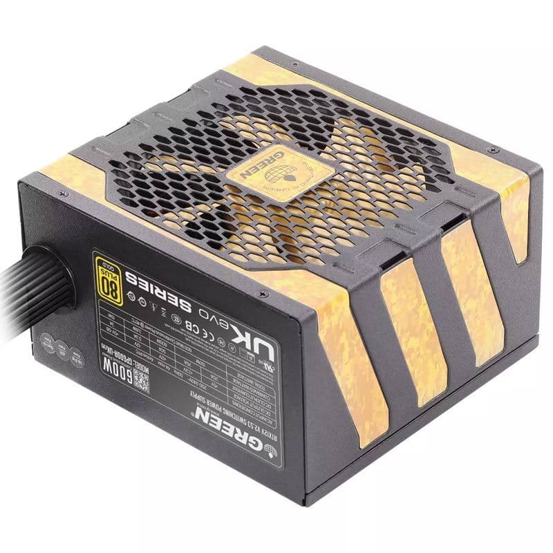 پاور 600 وات گرین Green GP600A-UK EVO Gold — تصویر ۶