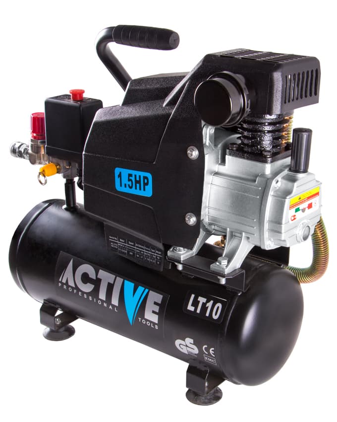 کمپرسور باد 10 لیتر روغنی اکتیو مدل AC-1110 — تصویر ۲
