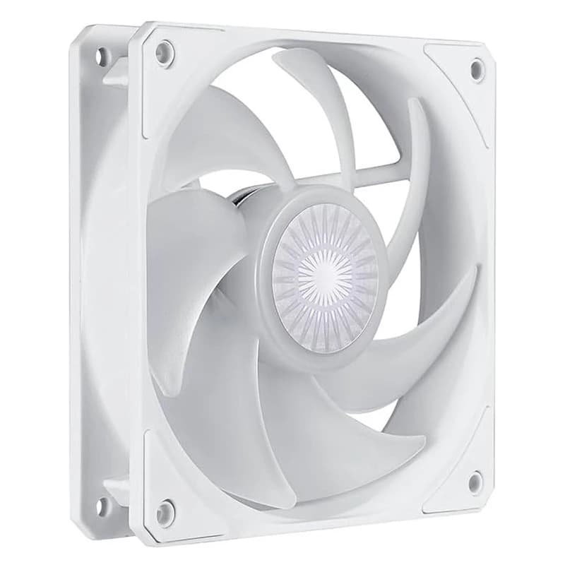 فن کیس کولر مستر SickleFlow 120 ARGB White Edition سایز 120 میلی متر — تصویر ۵