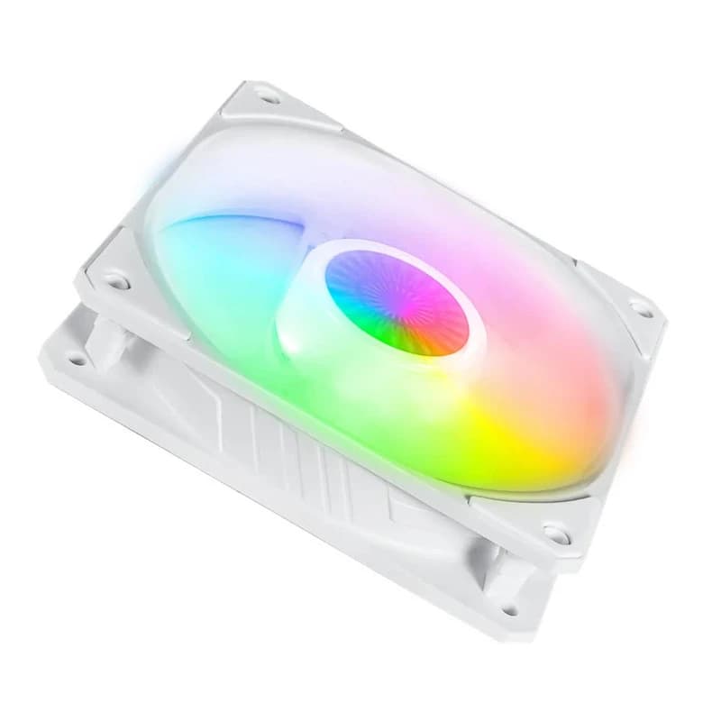 فن کیس کولر مستر SickleFlow 120 ARGB White Edition سایز 120 میلی متر — تصویر ۳