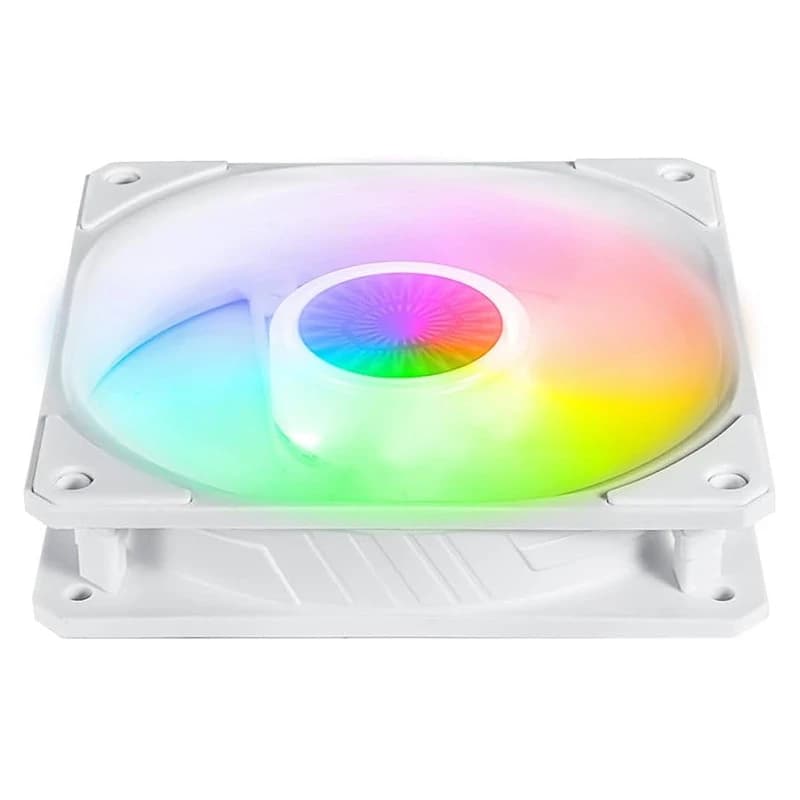 فن کیس کولر مستر SickleFlow 120 ARGB White Edition سایز 120 میلی متر — تصویر ۴