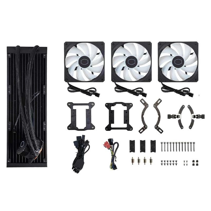 فن خنک کننده CPU کولر مستر Cooler MasterLiquid 360L Core ARGB — تصویر ۷