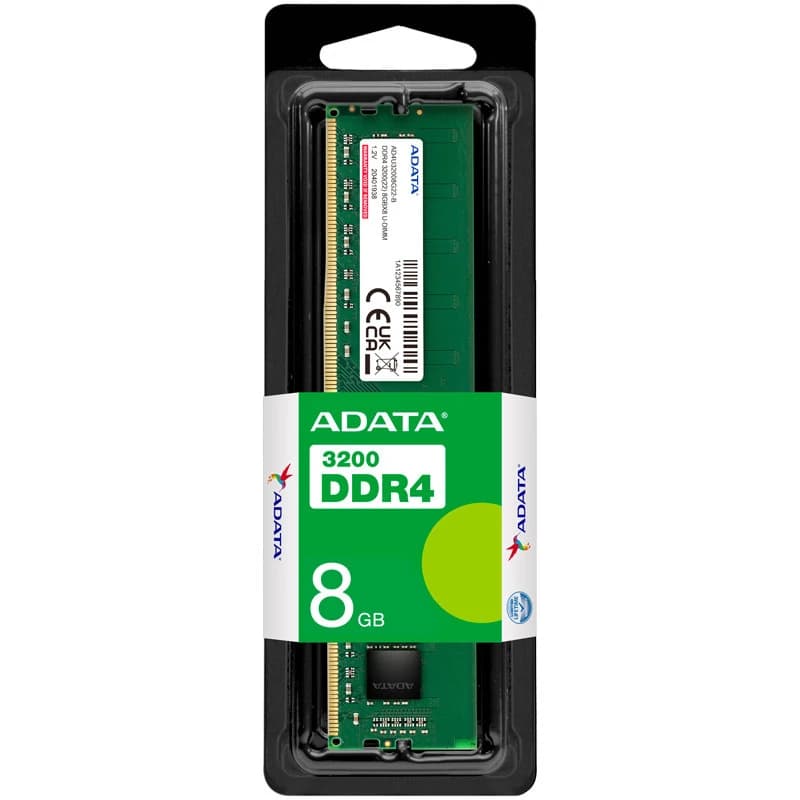رم کامپیوتر ای دیتا Premier U-DIMM DDR4 8GB Single 3200MHz CL22 — تصویر ۲