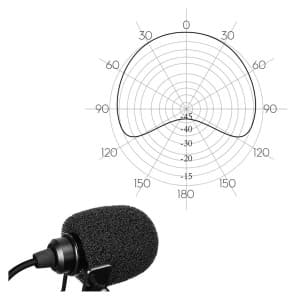 میکروفون یقه ای با سیم کامیکا مدل CVM-M-C1 — تصویر ۳
