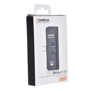 گیرنده میکروفون یقه ای بی سیم کامیکا مدل BoomX-D UC Rx — تصویر ۸