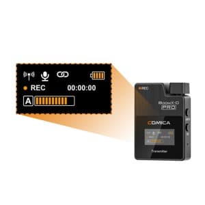 فرستنده میکروفون یقه ای بی سیم کامیکا مدل BoomX-D Pro Tx — تصویر ۳
