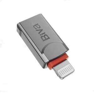 تبدیل USB به Lightning بیوا مدل OTG-02 — تصویر ۲