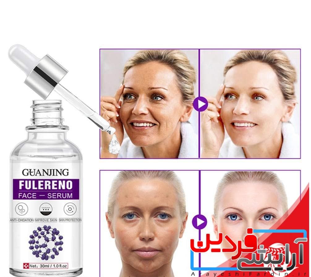 سرم مغذی و ضد چین و چروک صورت گوانجی GUANJING — تصویر ۳