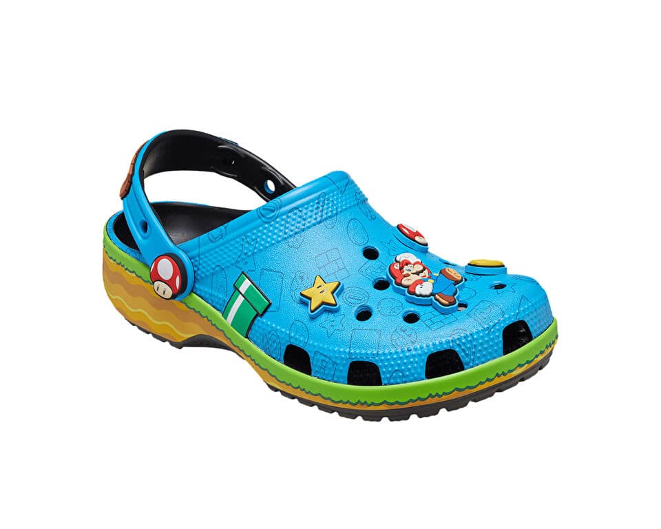 Crocs SUPER MARIO CORE CLS CLG K Slippers — تصویر ۲