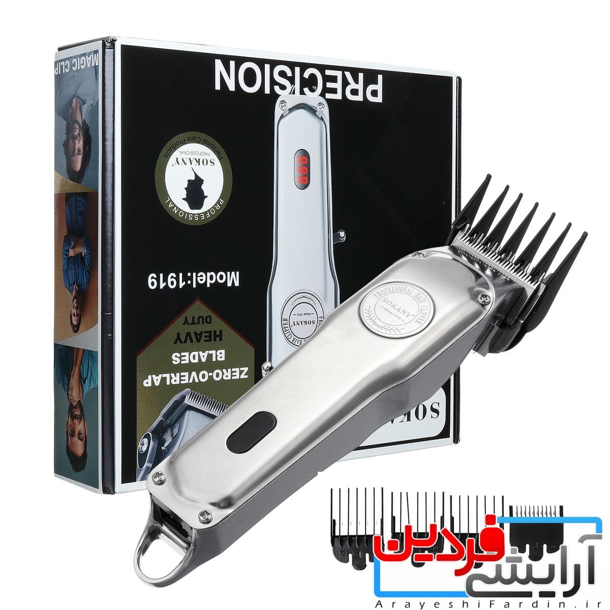 ماشین اصلاح حرفه ای سوکانی مدل SOKANY1919