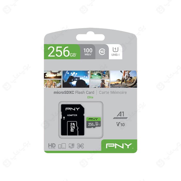 کارت حافظه میکرو SD پی ان وای مدل P-SDU256V11100EL-GE ظرفیت 256 گیگابایت — تصویر ۳