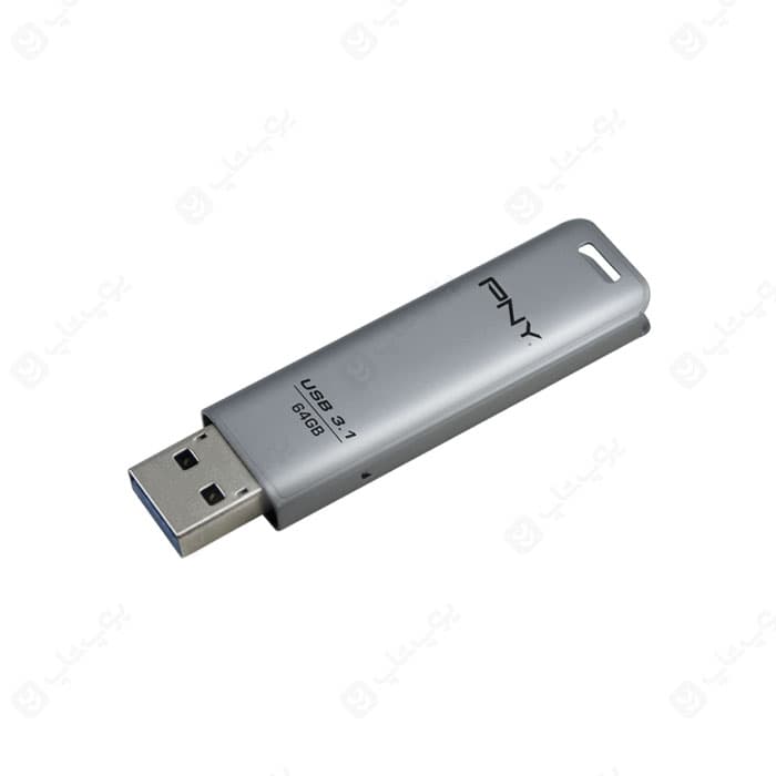 فلش مموری PNY مدل FD64GESTEEL31G-EF USB3.1 ELITE با ظرفیت 64 گیگابایت — تصویر ۳