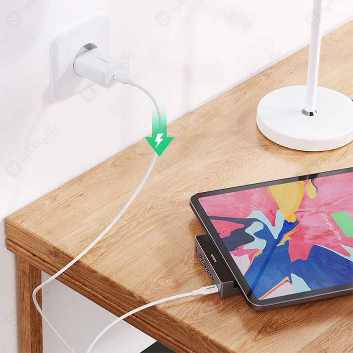 هاب 5 پورت Type C به USB 3.0 و HDMI با قابلیت PD یوگرین CM317 — تصویر ۳