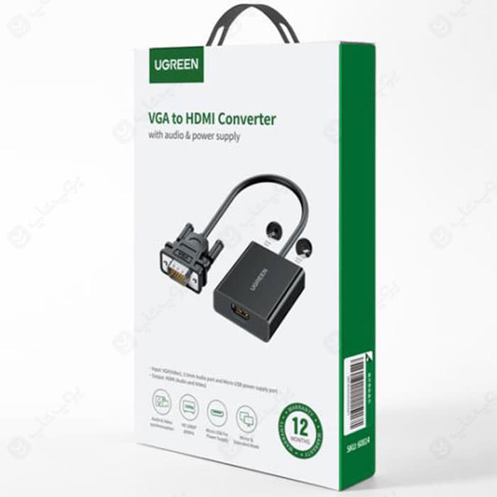 تبدیل VGA به HDMI یوگرین مدل CM269 — تصویر ۵