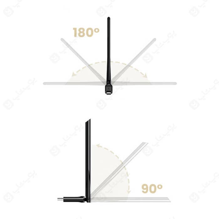 کارت شبکه بی سیم AC650 دو باند USB 2.0 یوگرین 90339 CM496 — تصویر ۳