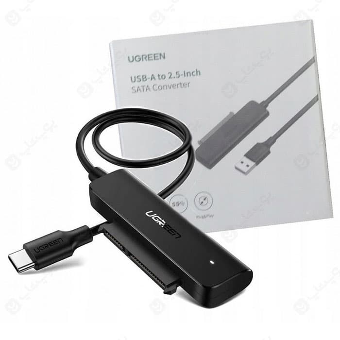 تبدیل Type C به SATA 3.0 یوگرین مدل CM321 — تصویر ۲