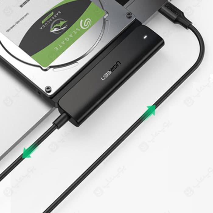 تبدیل USB 3.0 به SATA 3.0 یوگرین مدل CM321 — تصویر ۳