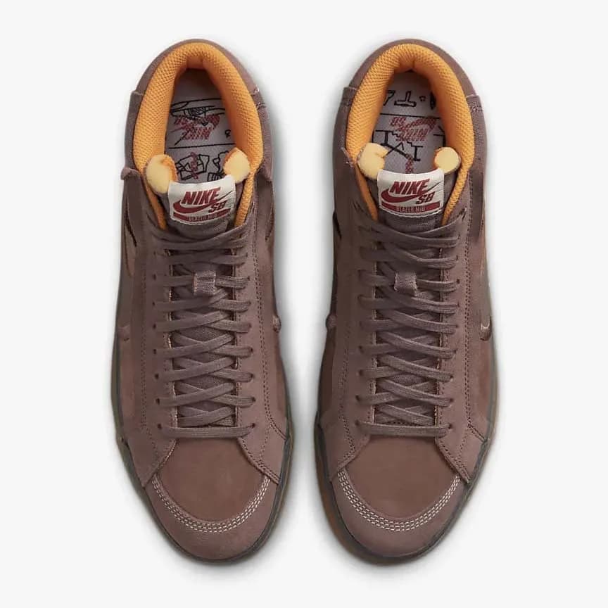 کتونی Nike مدل SB Blazer Mid Premium Plus – DV5468-200 — تصویر ۵