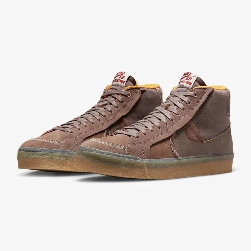 کتونی Nike مدل SB Blazer Mid Premium Plus – DV5468-200 — تصویر ۲