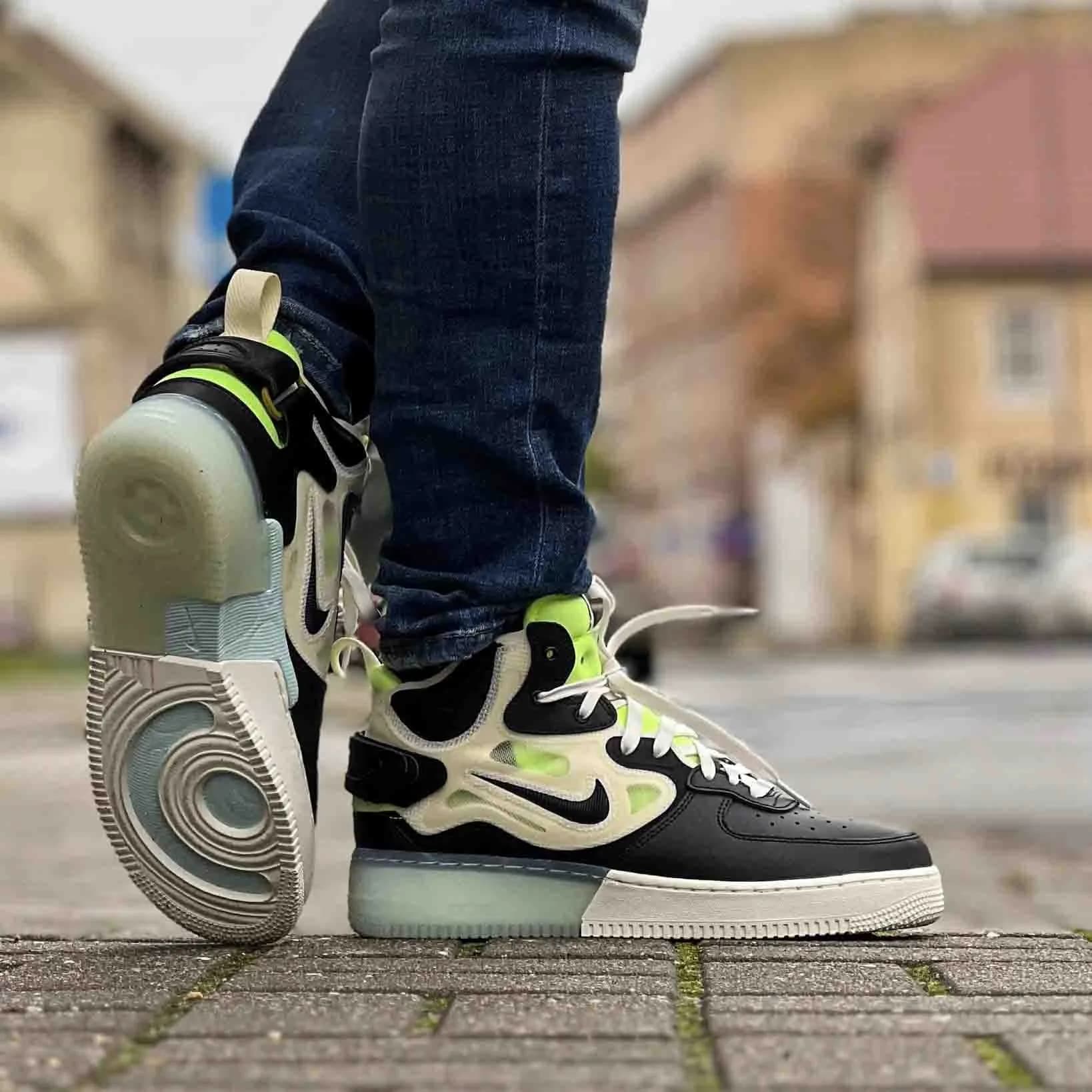 کتونی Nike مدل Air Force 1 Mid React – DQ1872-100 — تصویر ۷