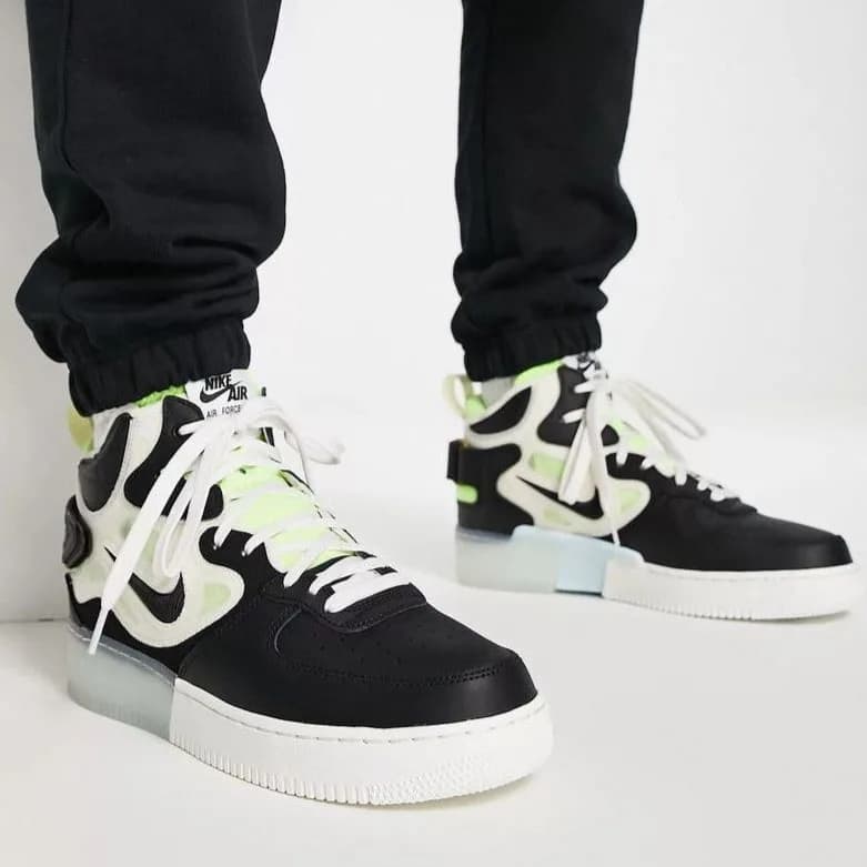 کتونی Nike مدل Air Force 1 Mid React – DQ1872-100 — تصویر ۶