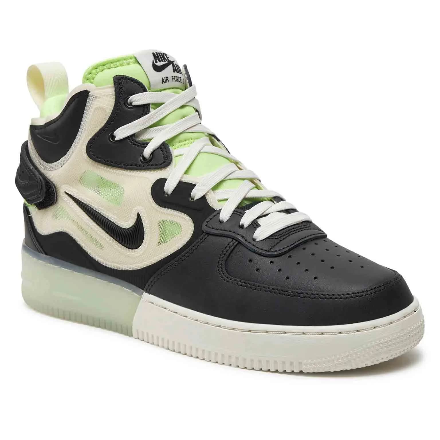 کتونی Nike مدل Air Force 1 Mid React – DQ1872-100 — تصویر ۲