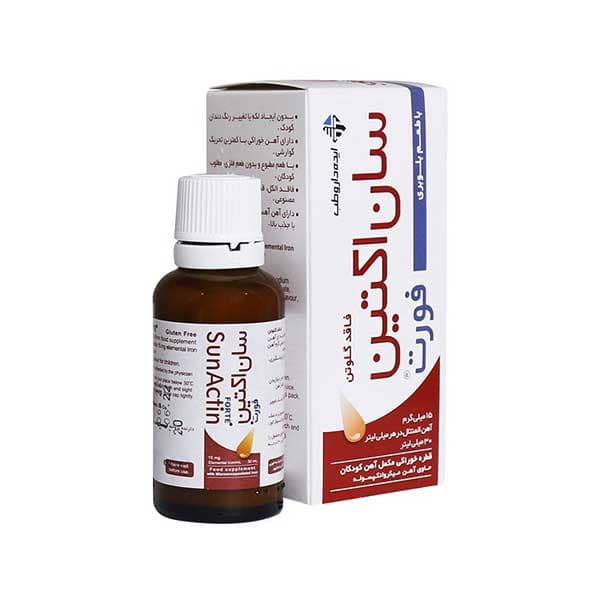 قطره آهن سان اکتین فورت ایده دارو 30 میلی لیتر