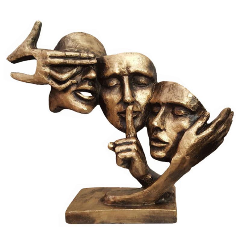 مجسمه سه رخ سکوت کد ۱