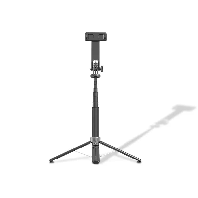 مونوپاد و سه پایه شاتر دار پرودو PORODO DUAL LIGHTING SELFIE STICK PD-SLSTL دارای چراغ جداشونده