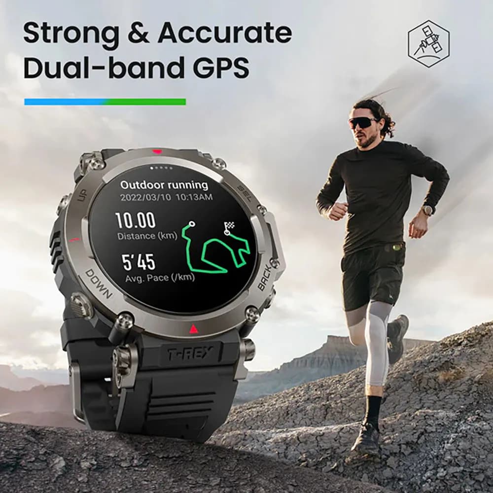 ساعت هوشمند شیائومی مدل XIAOMI AMAZFIT T-REX ULTRA گلوبال — تصویر ۳
