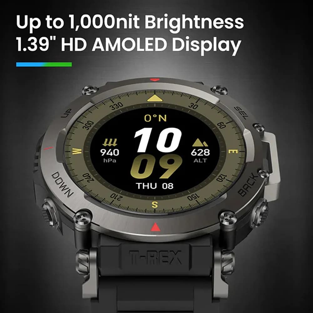 ساعت هوشمند شیائومی مدل XIAOMI AMAZFIT T-REX ULTRA گلوبال — تصویر ۶