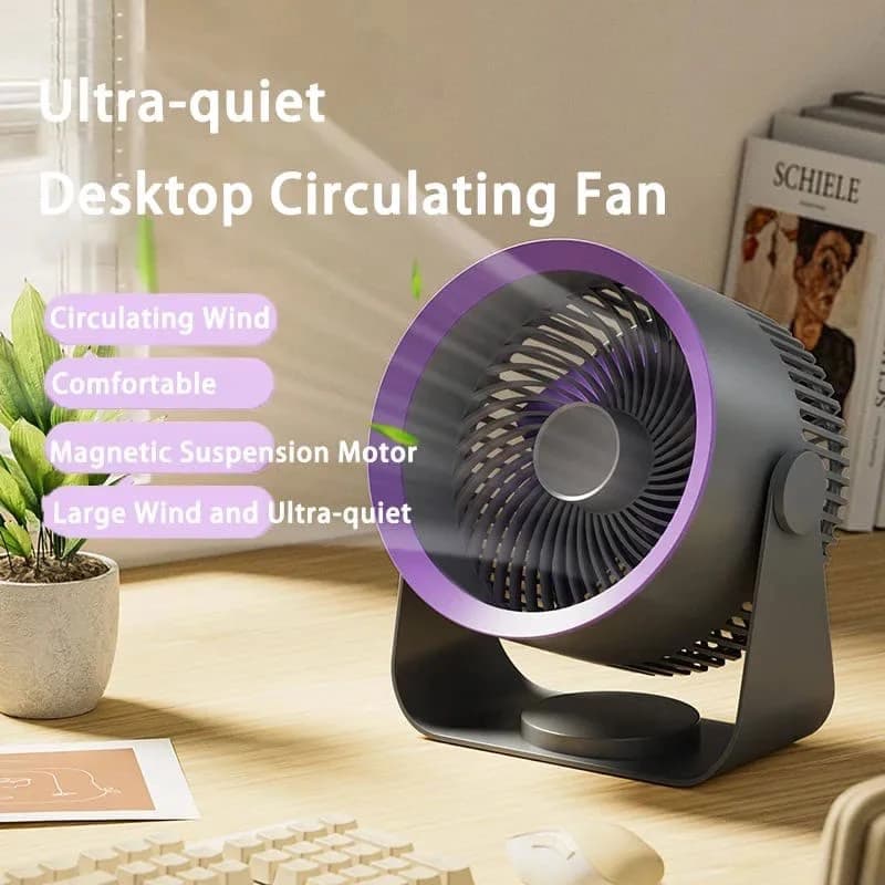 پنکه شارژی شیائومی مدل XIAOMI ZOLELE CYCLINE FAN M55 — تصویر ۳