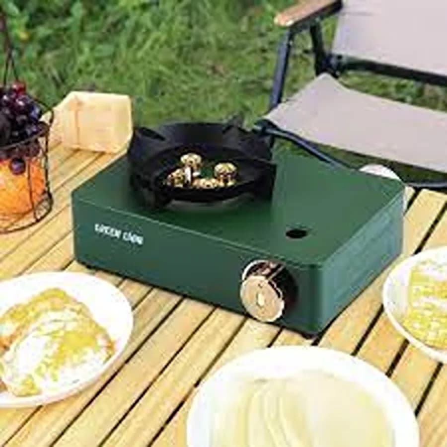 اجاق گاز 3 شعله گرین مدل Green 3 Burner Mini Cassette Stove — تصویر ۳