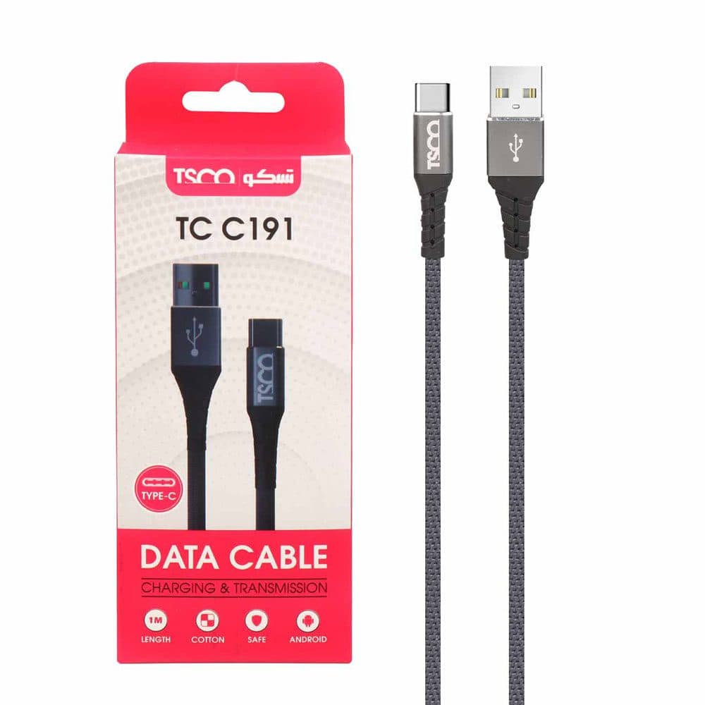 کابل شارژ و انتقال داده ها USB به Micro USB تسکو مدل TC A 191 طول 1 متر — تصویر ۵