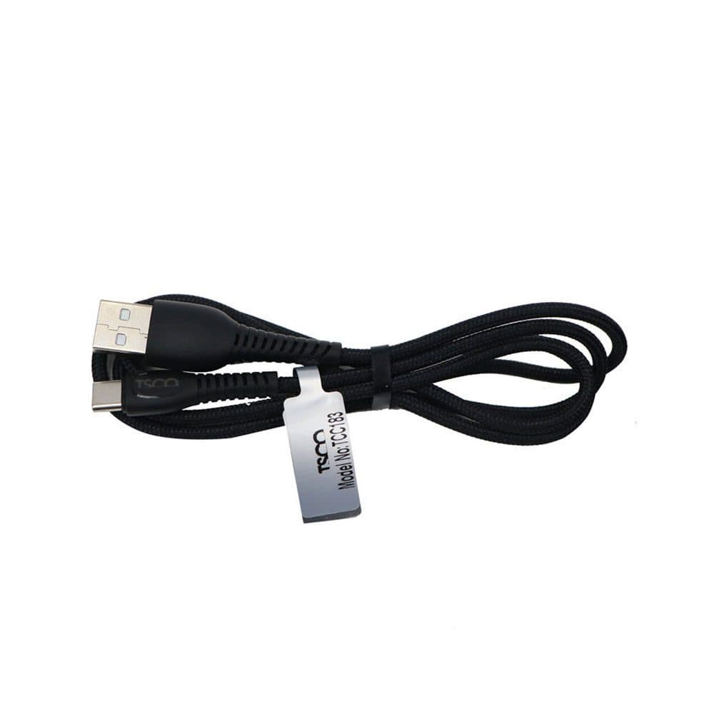 کابل شارژ USB به USB Taype C تسکو مدل TC C 183 — تصویر ۲