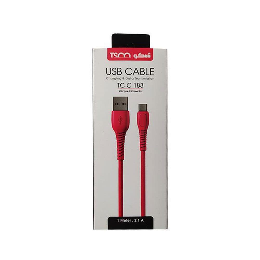 کابل شارژ USB به USB Taype C تسکو مدل TC C 183 — تصویر ۴