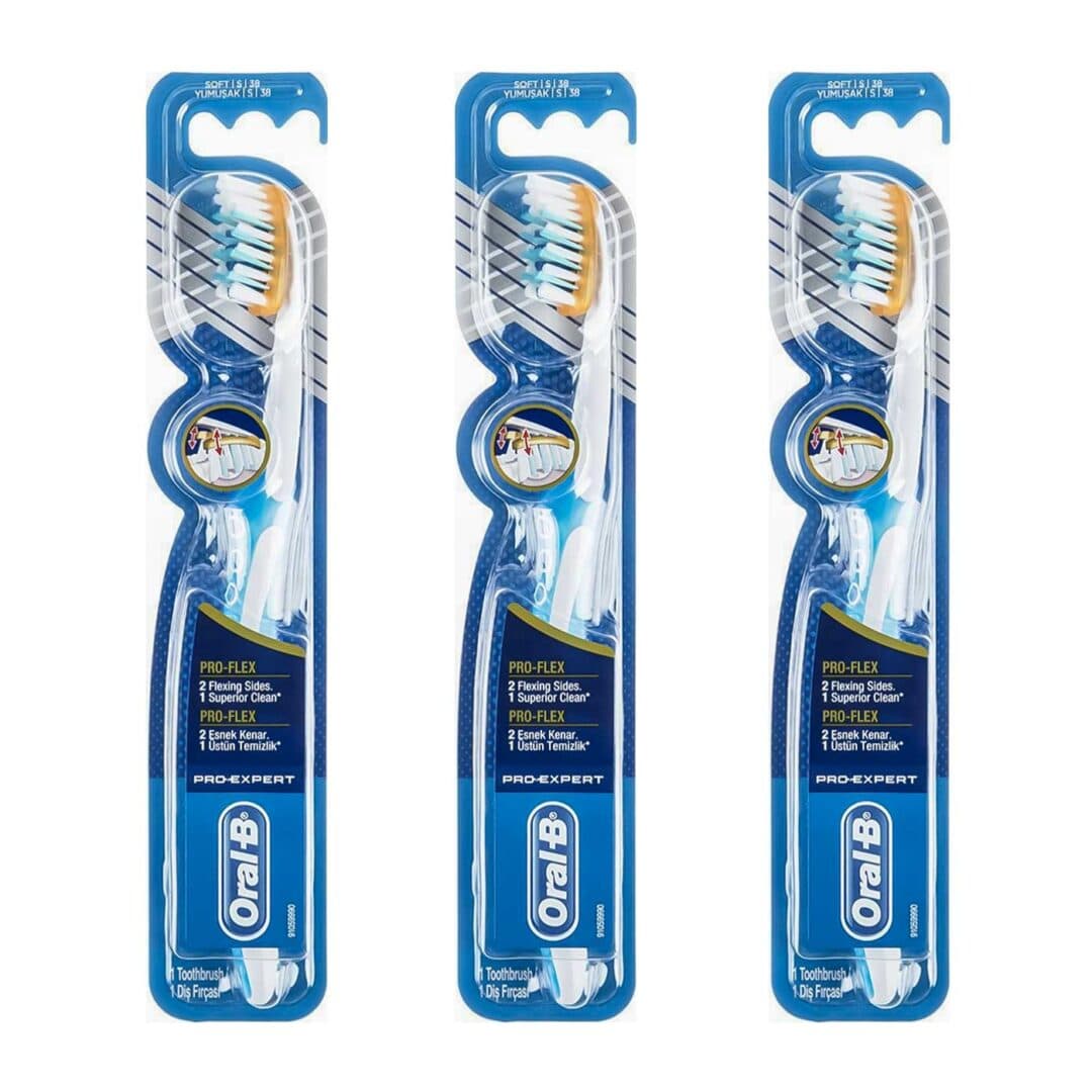 مسواک اورال بی مدل Pro Flex بسته 12 عددی